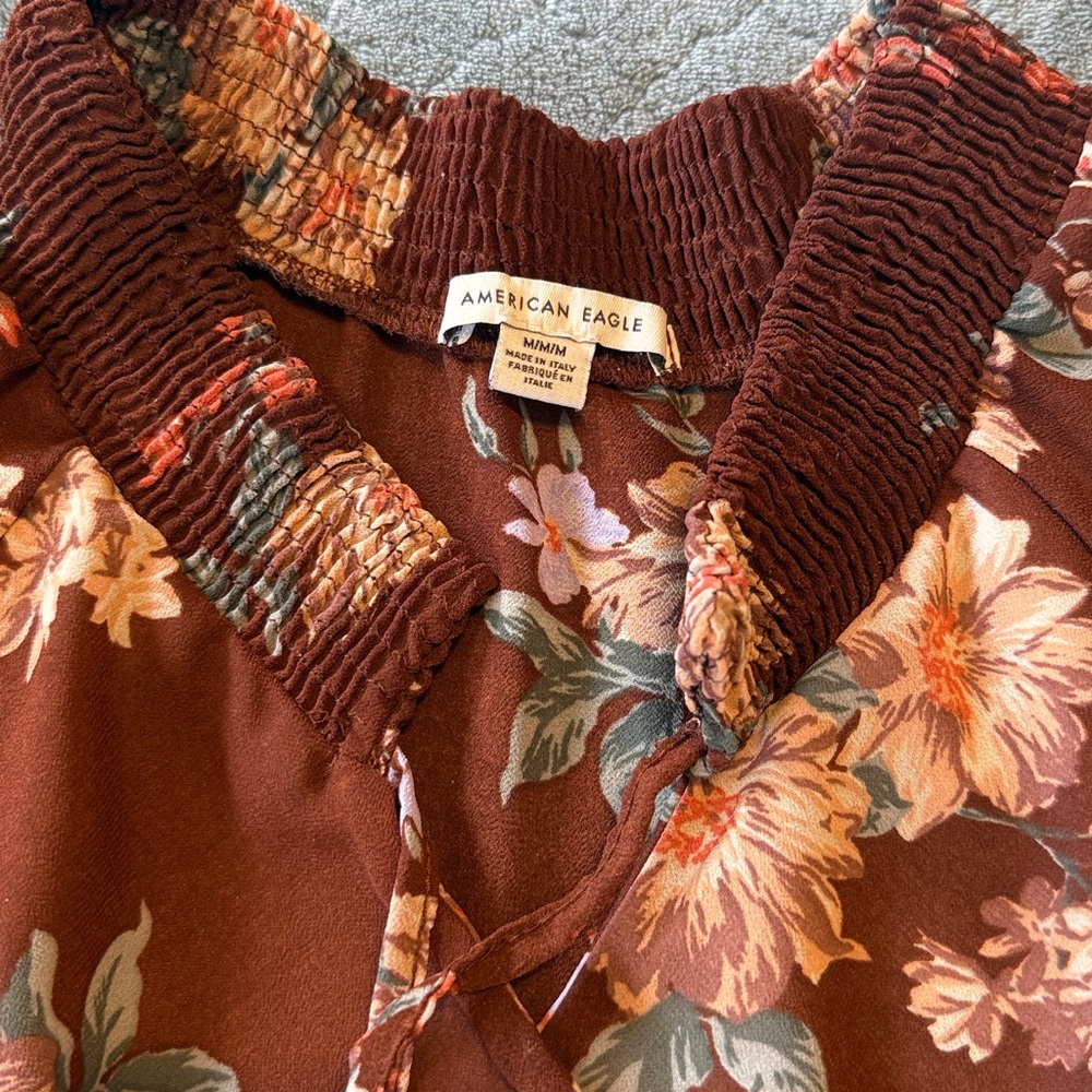 American Eagle floral tiered minidress - Picture 3 of 6